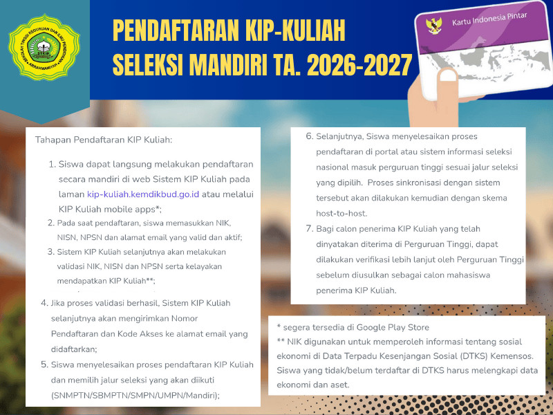 Info Pendaftaran KIP-K